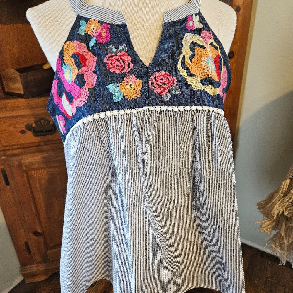 Savanna Jane Embroidered Blouse